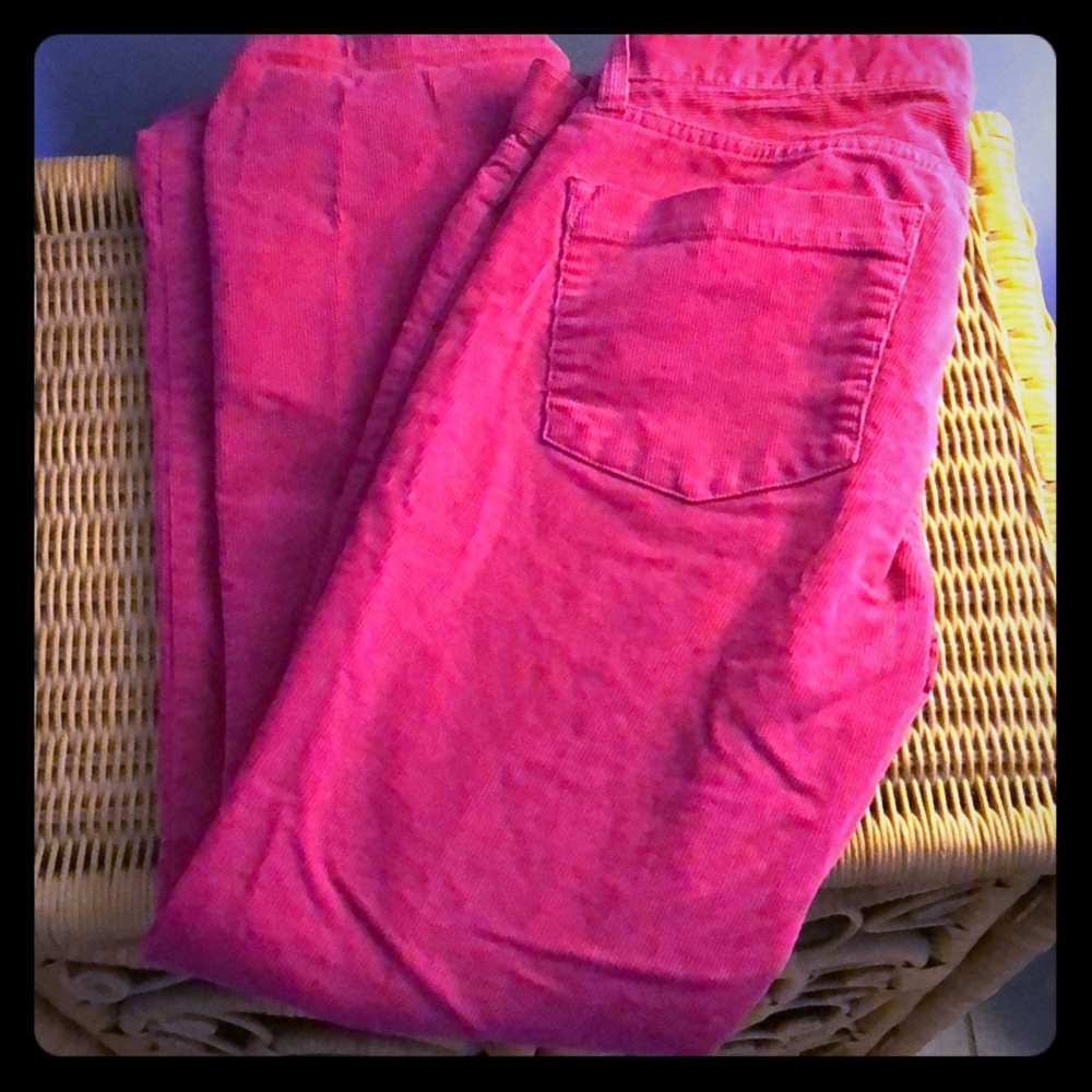 Hot pink cords
